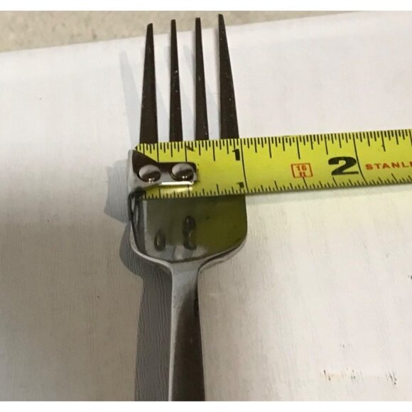 Glo Hill Forks Stainless Steel Dinner Forks 8"  Set Of 6 Minimalist Modern - Picture 14 of 15